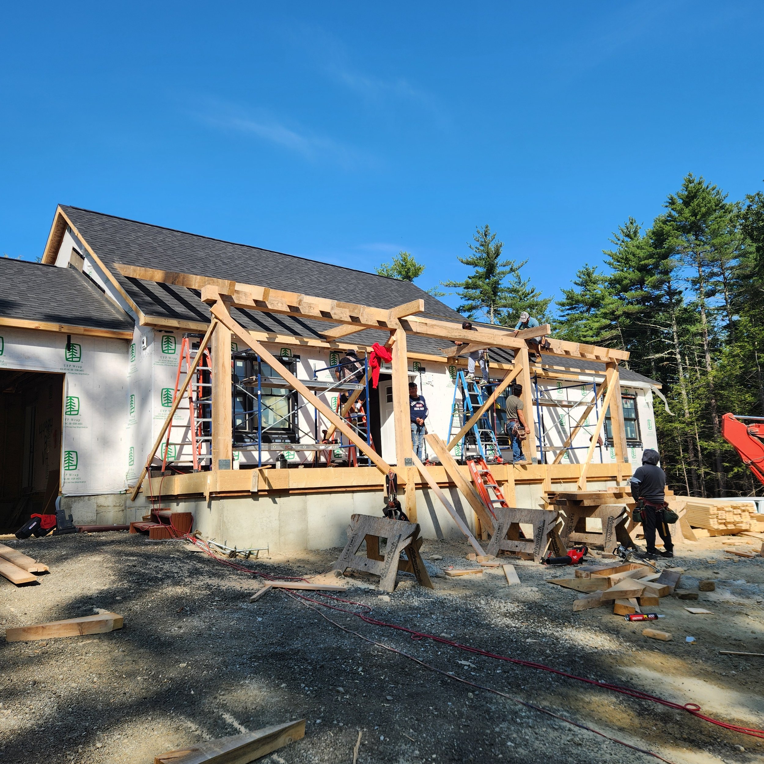 Timber Frame Porch