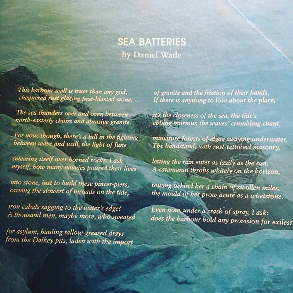 Poem 'Sea Batteries' featured in People on the Pier anthology  