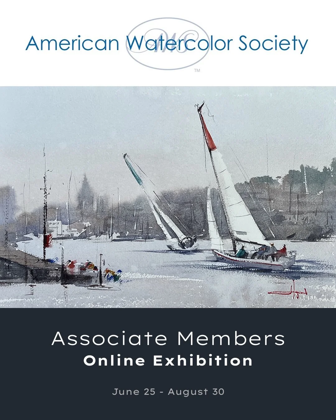 Honored and excited to share my watercolor &ldquo;Heading In&rdquo; was accepted into the 2026 associate member exhibition. 

Thankful to the AWS and the jury for the selection.
Z.L. Feng, AWS, DF
Pat Moseuk, AWS
Robert J. O&rsquo;Brien, AWS
@america