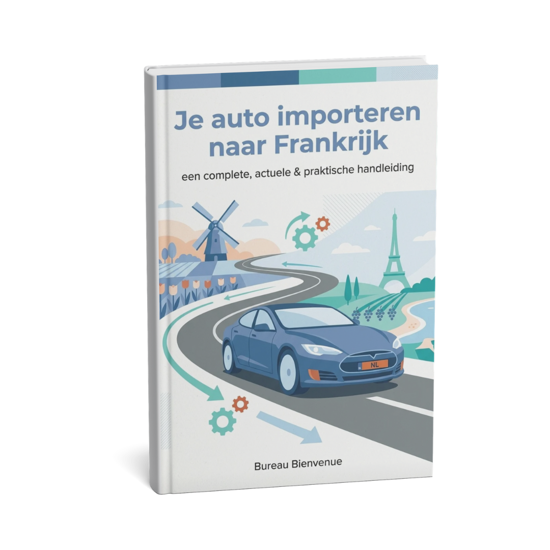 E-book auto importeren naar Frankrijk