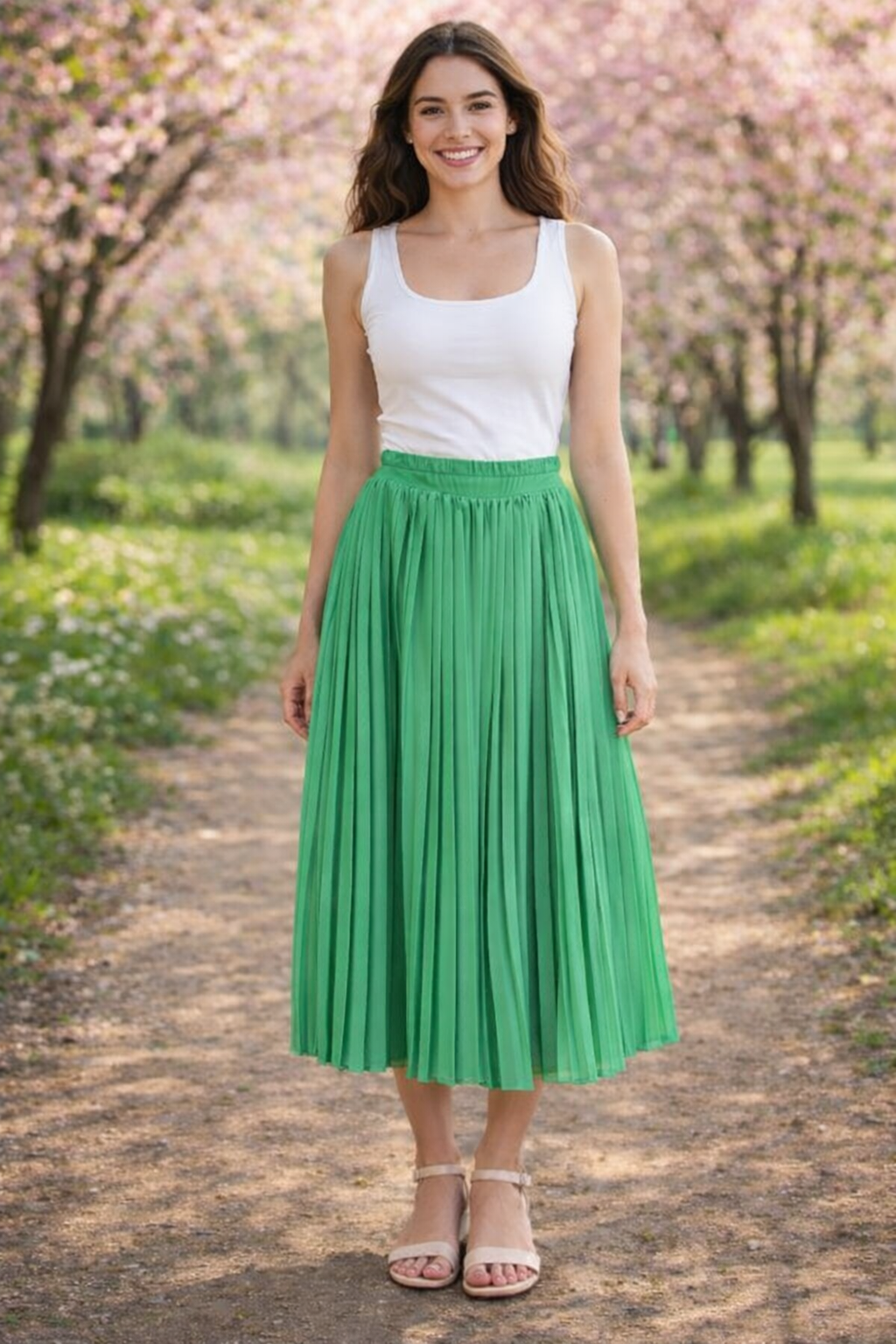 THML Pleated Skirt