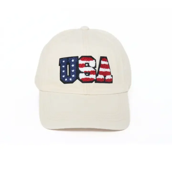 David & Young USA Chenille Patch Adjustable Baseball Cap