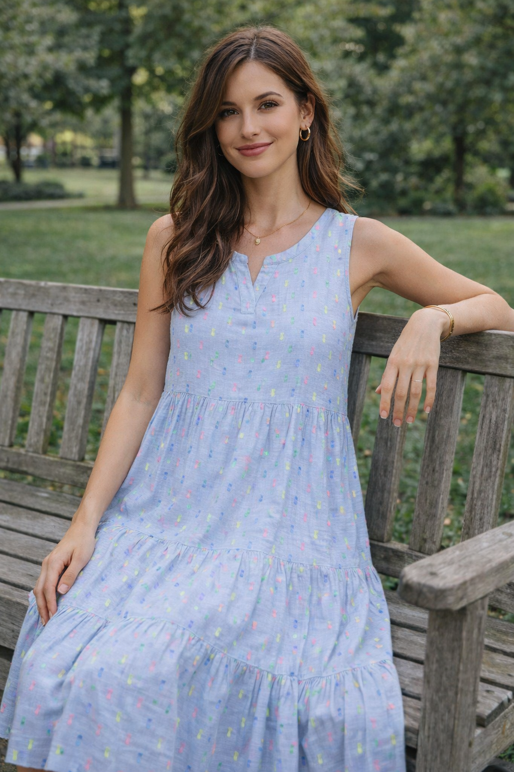 Hatley Chambray Dress