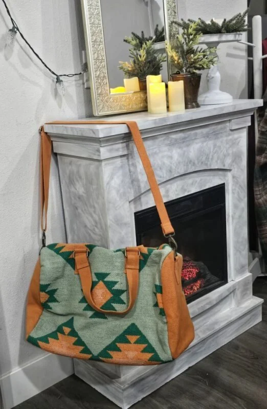 Panache Apparel Aztec Duffel