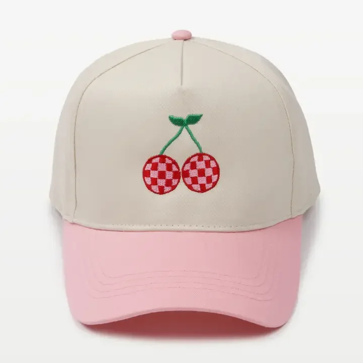 David & Young Cherry Two Tone 5 Panel Baseball Cap