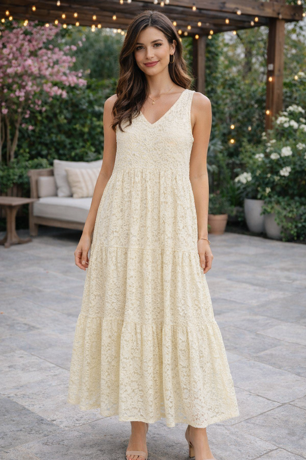 if She Loves Lace Dress