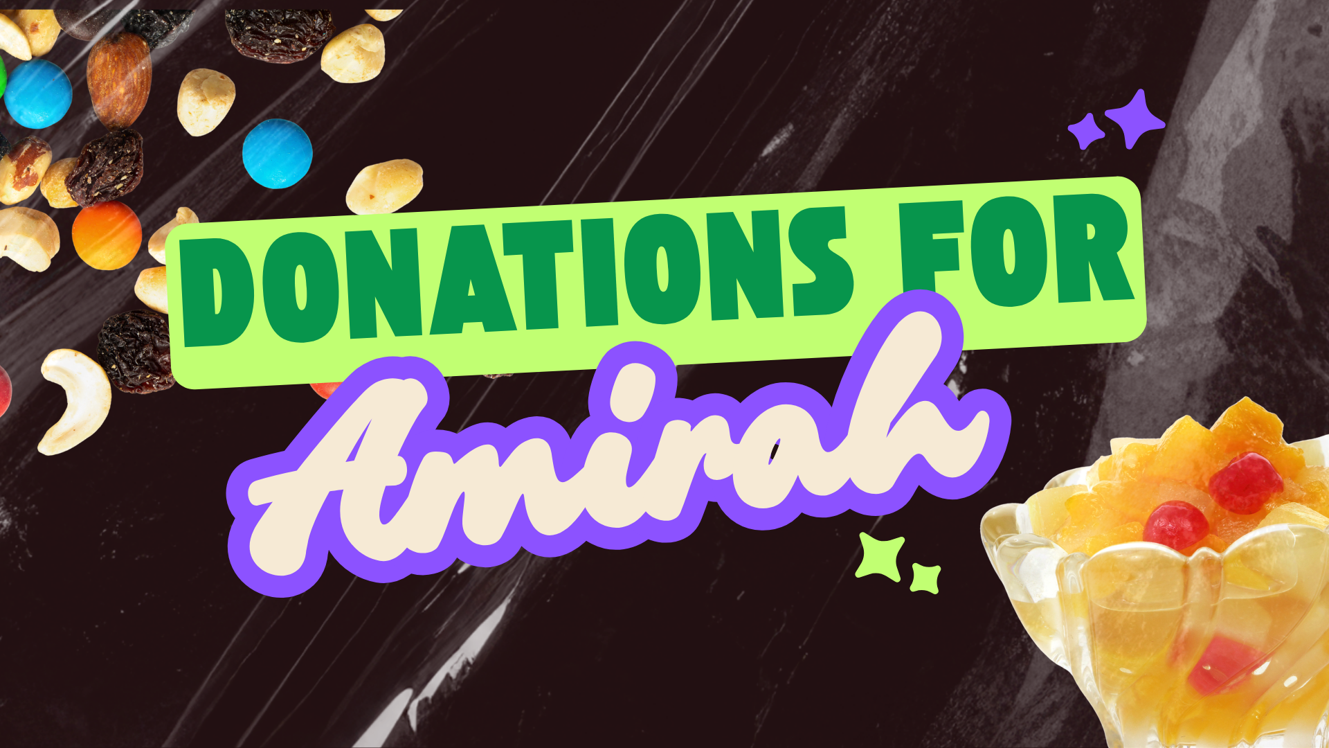 Donations for Amirah