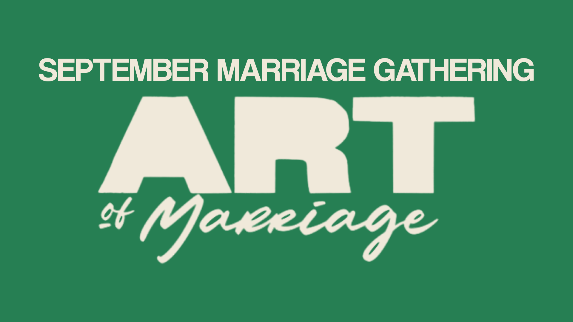 Marriage Gathering
