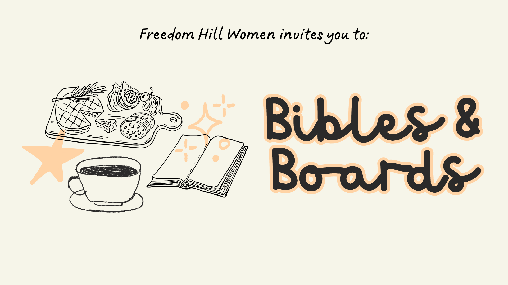 Women's Event: Bibles & Boards