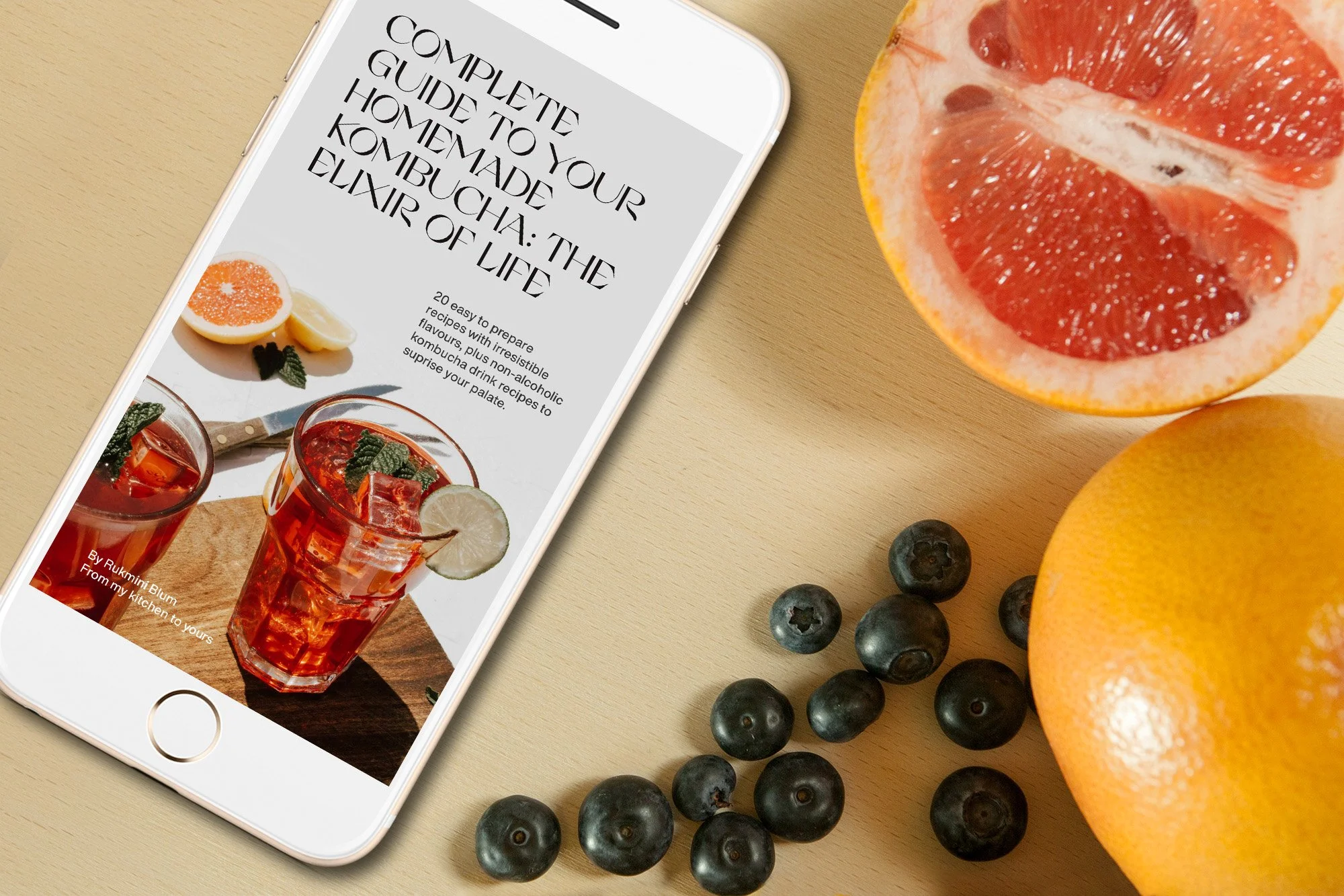 Rukmini Blum Kombucha eBook (English)