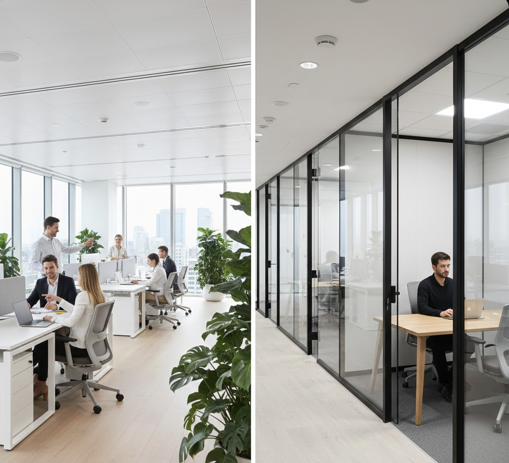 Open Kantoor vs Cellenstructuur: Welke Indeling Past Bij Jouw Bedrijf?