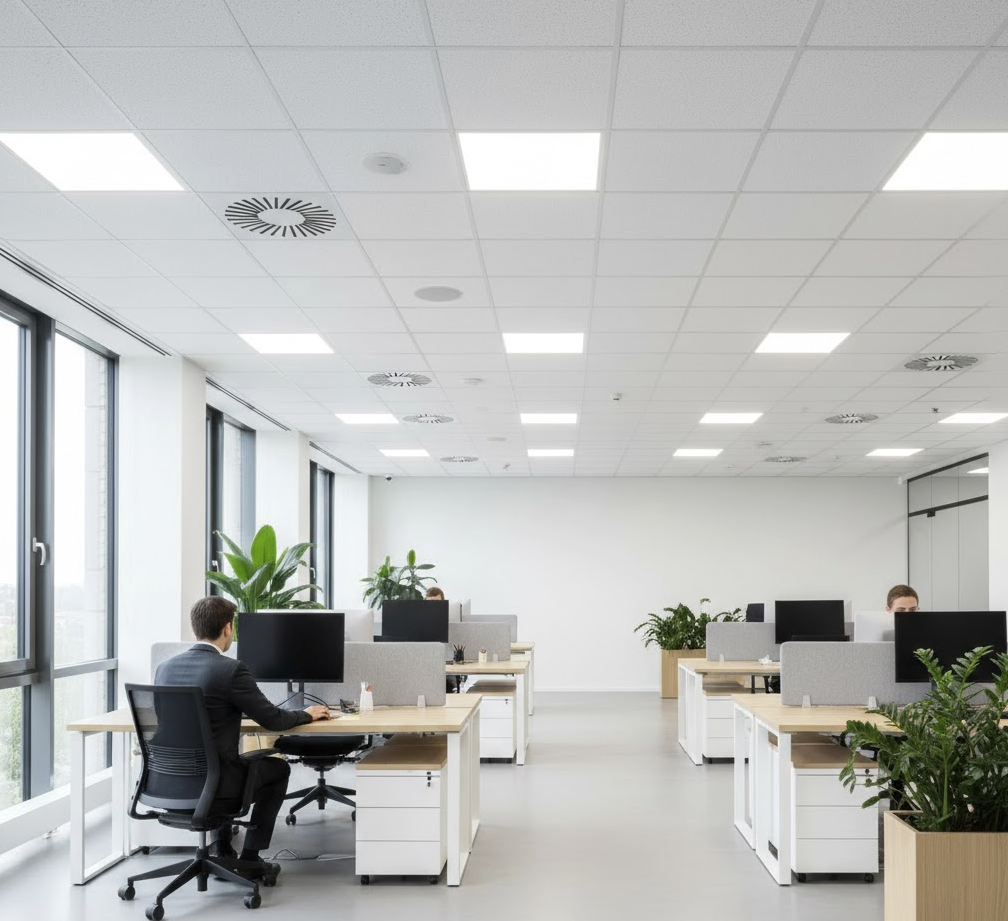 Kantoorverlichting: lux waarden en tips