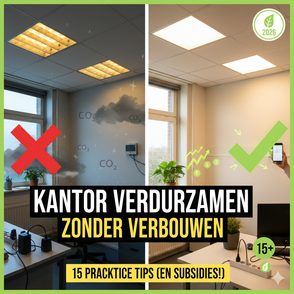 Kantoor verduurzamen zonder verbouwen