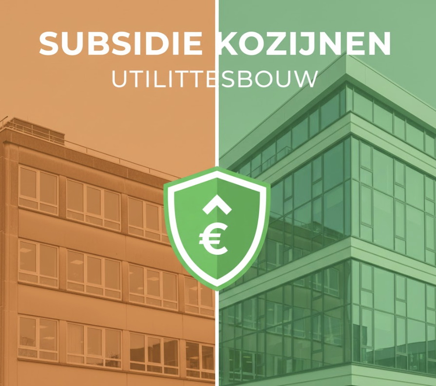 Subsidie voor kozijnen in utiliteitsbouw of kantoren: wat is mogelijk in 2026?