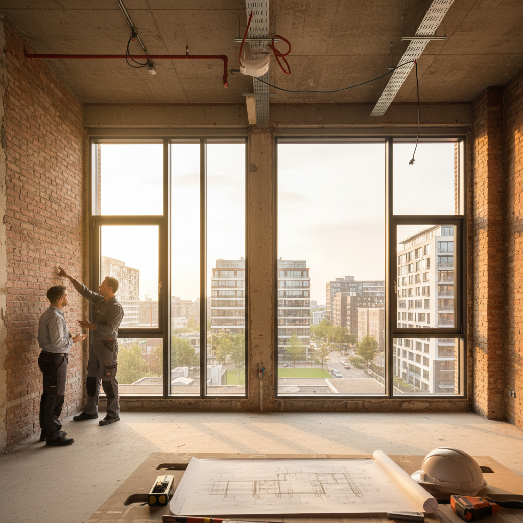 Kozijnen bij transformatie van kantoor naar woning – regelgeving en kansen