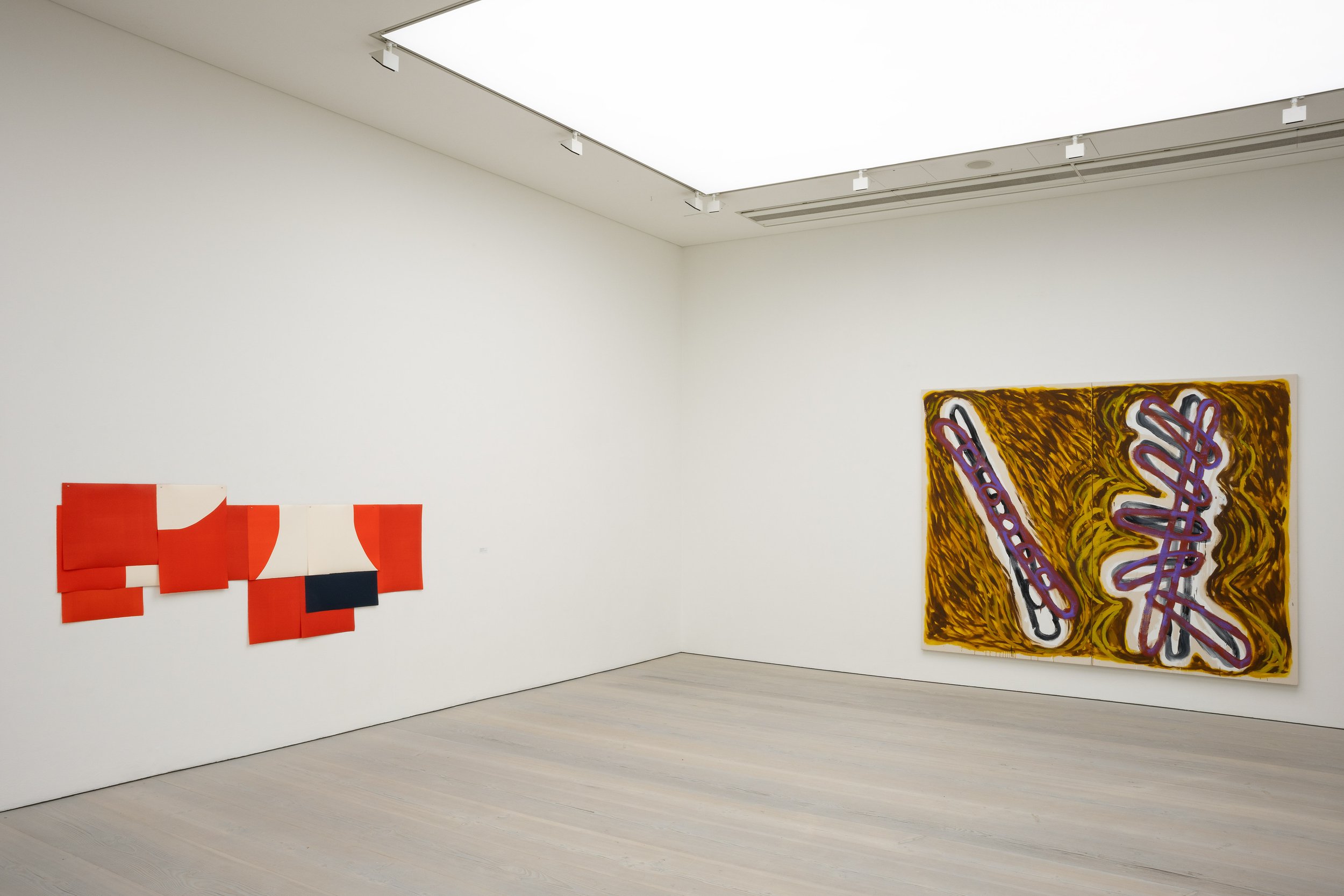 Installation view, Basil Beattie