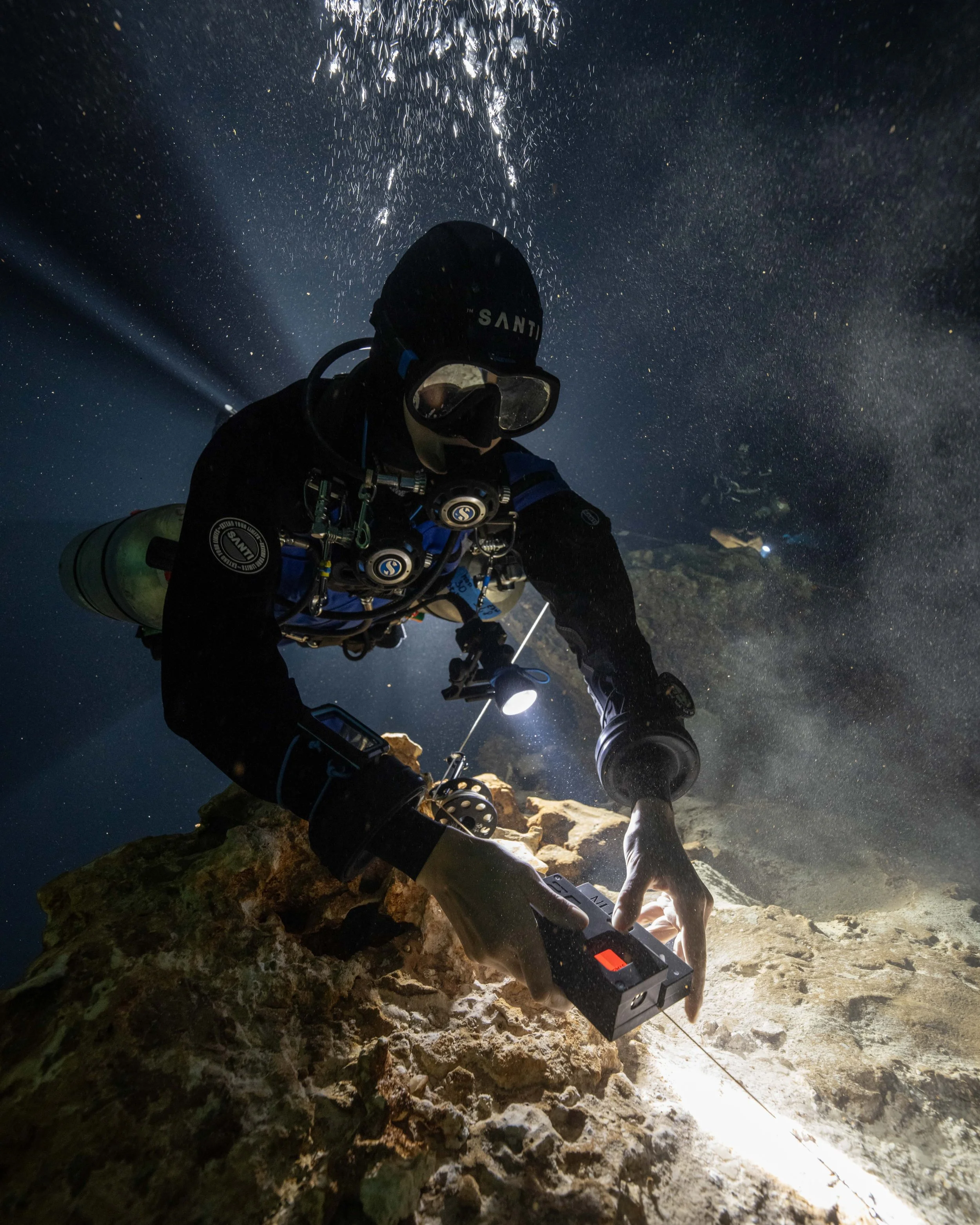 Cave survey using the Mnemo survey tool