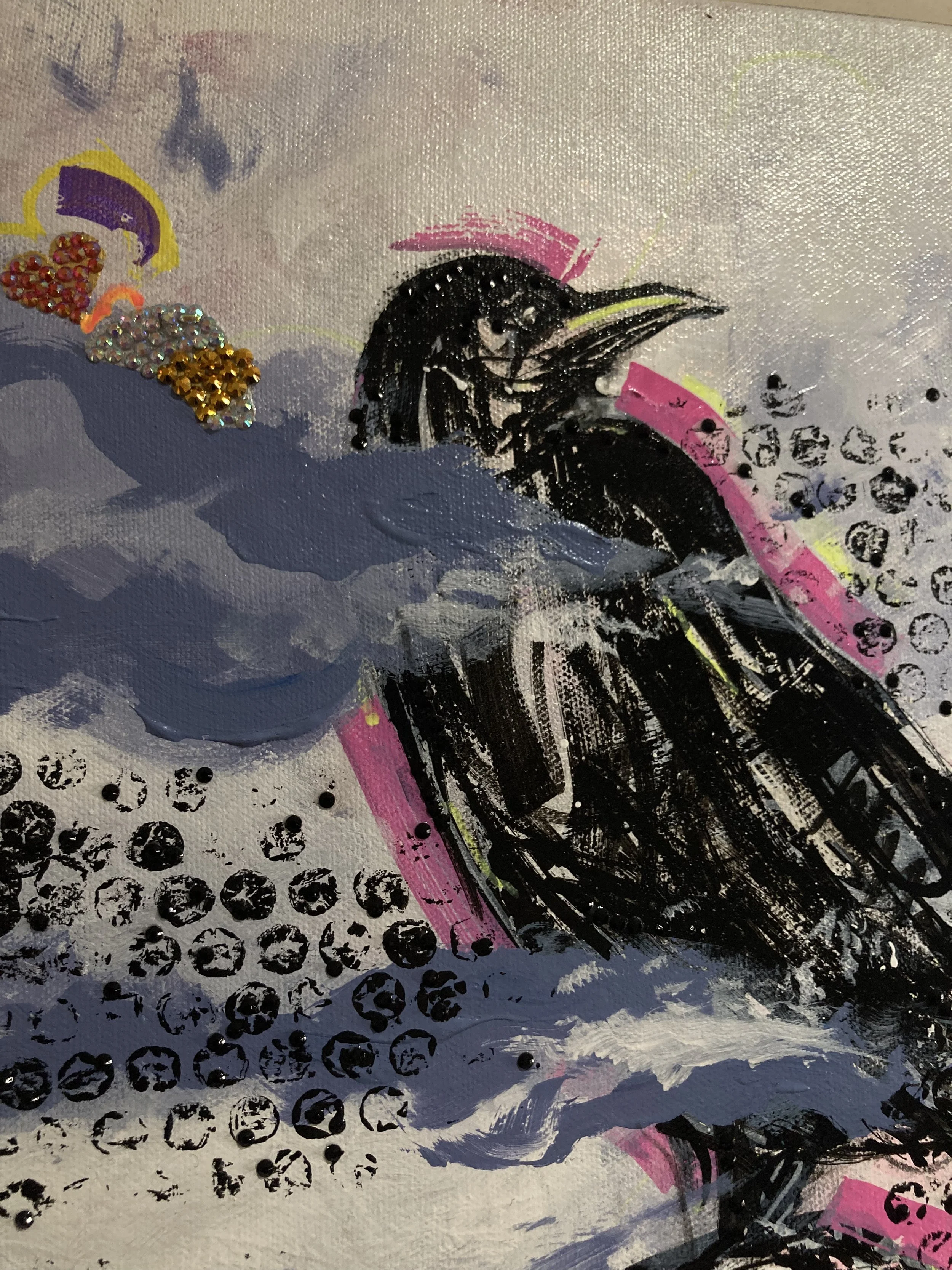 puzzle jeu among us univers Atelier Fanny Fuoco Tableau Peinture Décoration intérieure