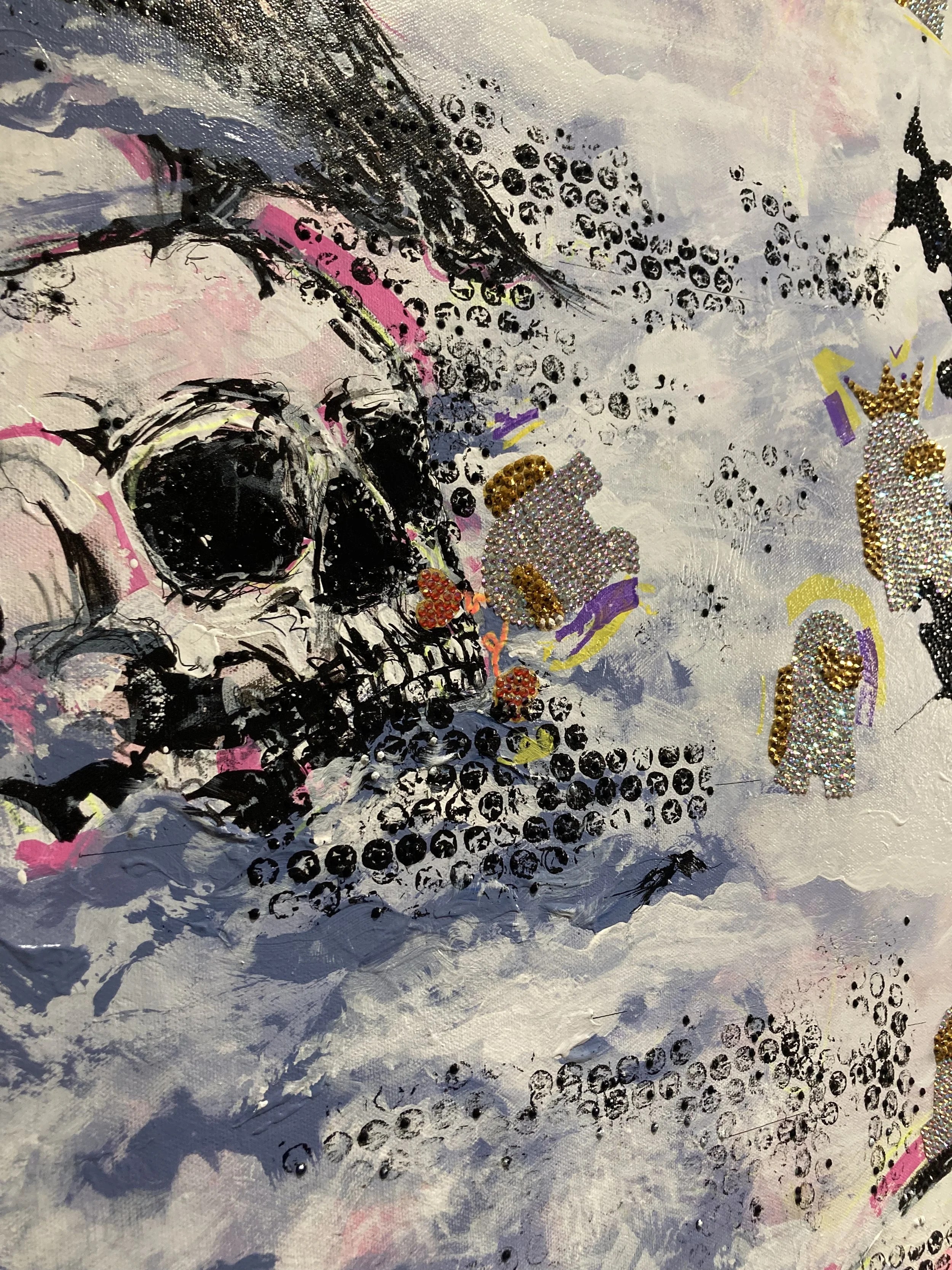 puzzle jeu among us univers Atelier Fanny Fuoco Tableau Peinture Décoration intérieure