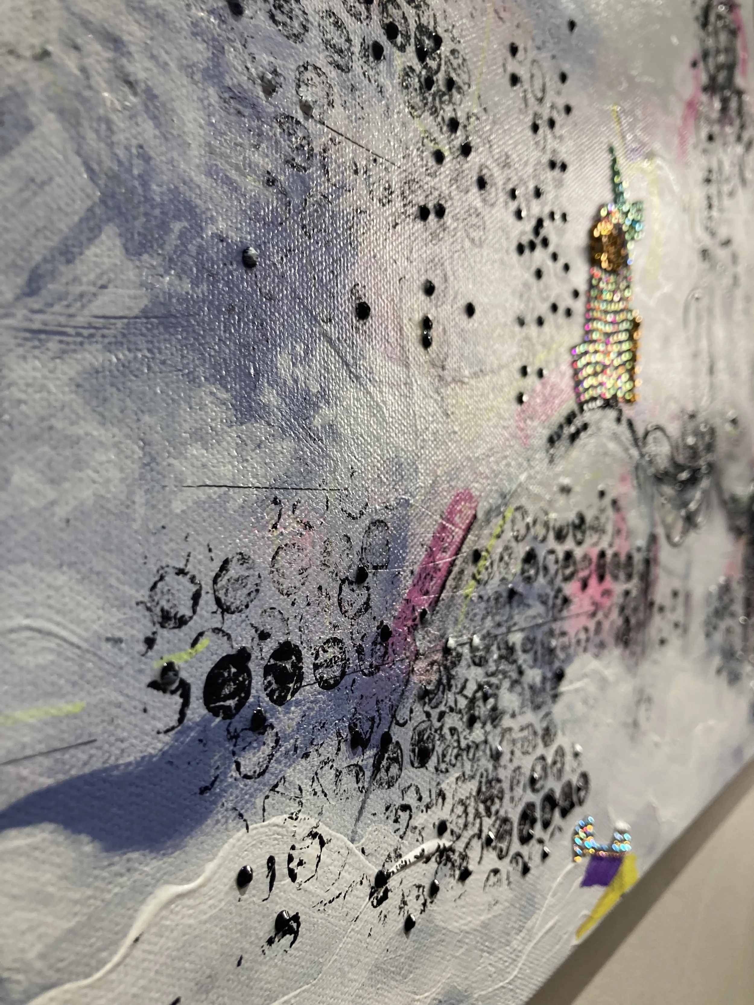 puzzle jeu among us univers Atelier Fanny Fuoco Tableau Peinture Décoration intérieure