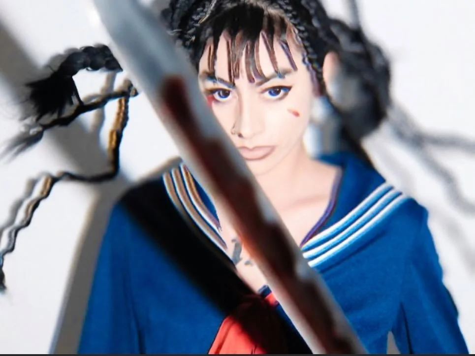 Inspired by vintage anime 🩸 
Blood: The last vampire