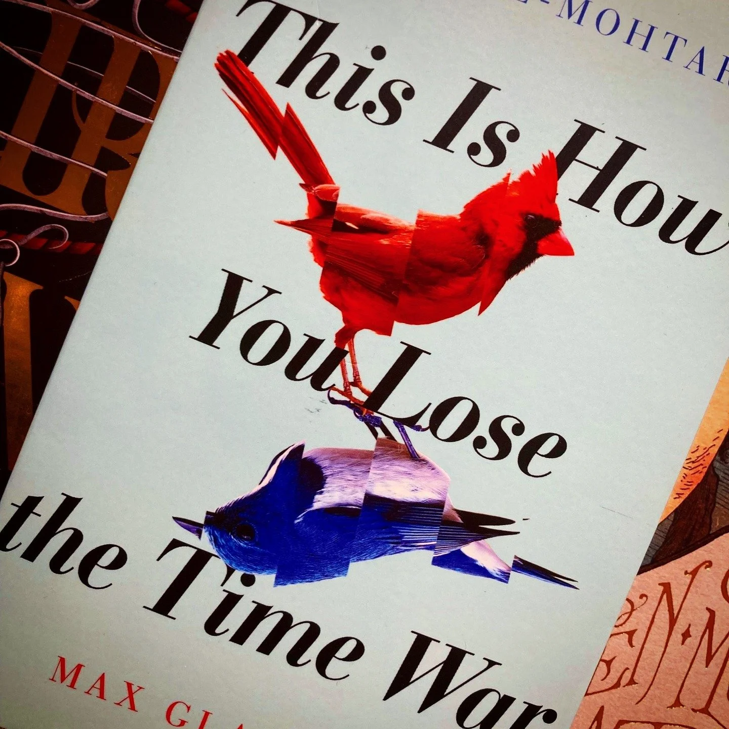 Blurbs in the wild: A war story is a love story. And the quietly subversive blurb sneaks up on you. 

In @amalelmohtar and @max.gladstone @quercusbooks published This is How You Lose the Time War, the blurb ought to be bleak, filled with the language