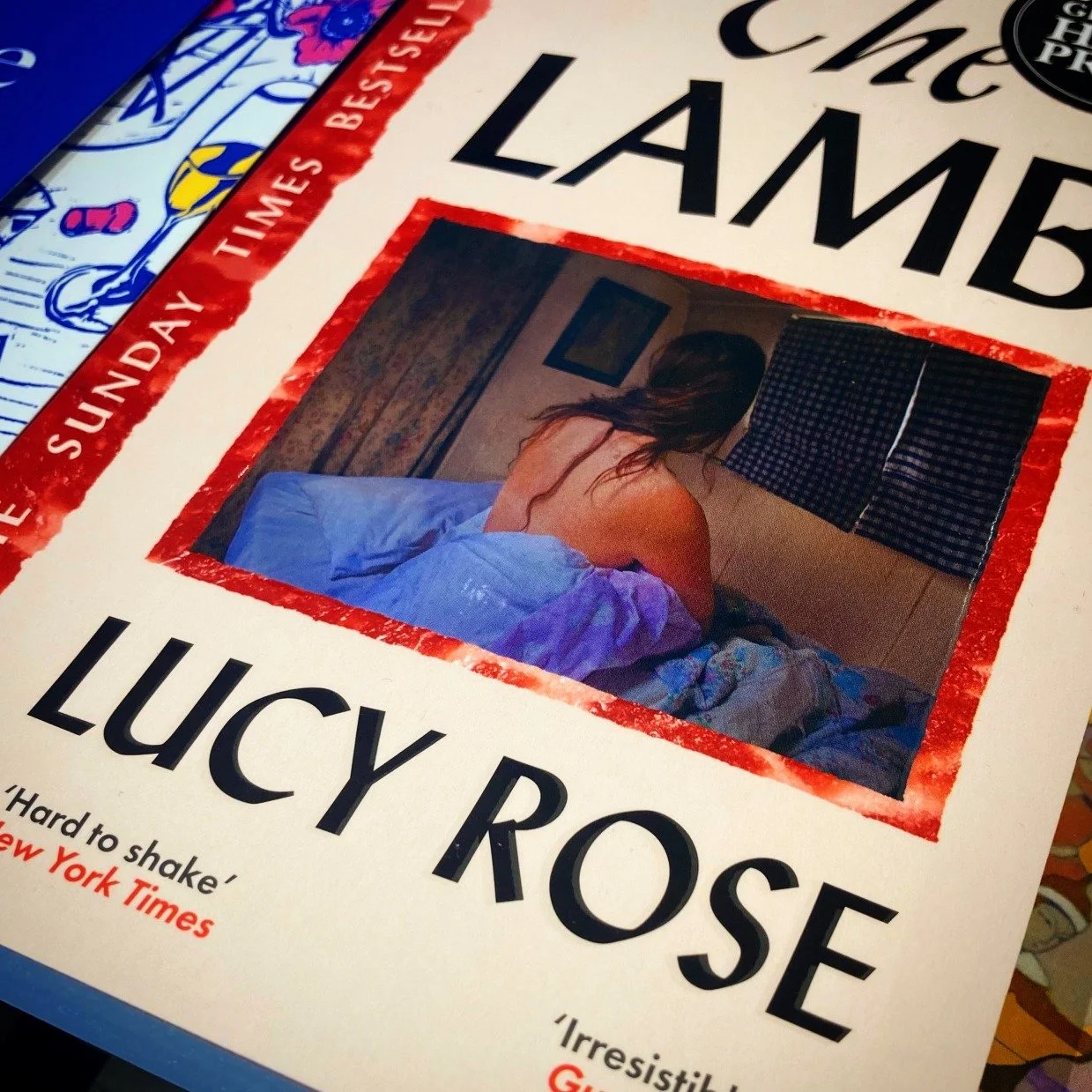 Blurbs in the wild: How do we pitch horror stories to a literary crowd? One way is to hold back the horror until they're hooked in. The blurb for @lucyrosecreates &amp; @wnbooks The Lamb begins by keeping the reader's options open &ndash; folk tale, 
