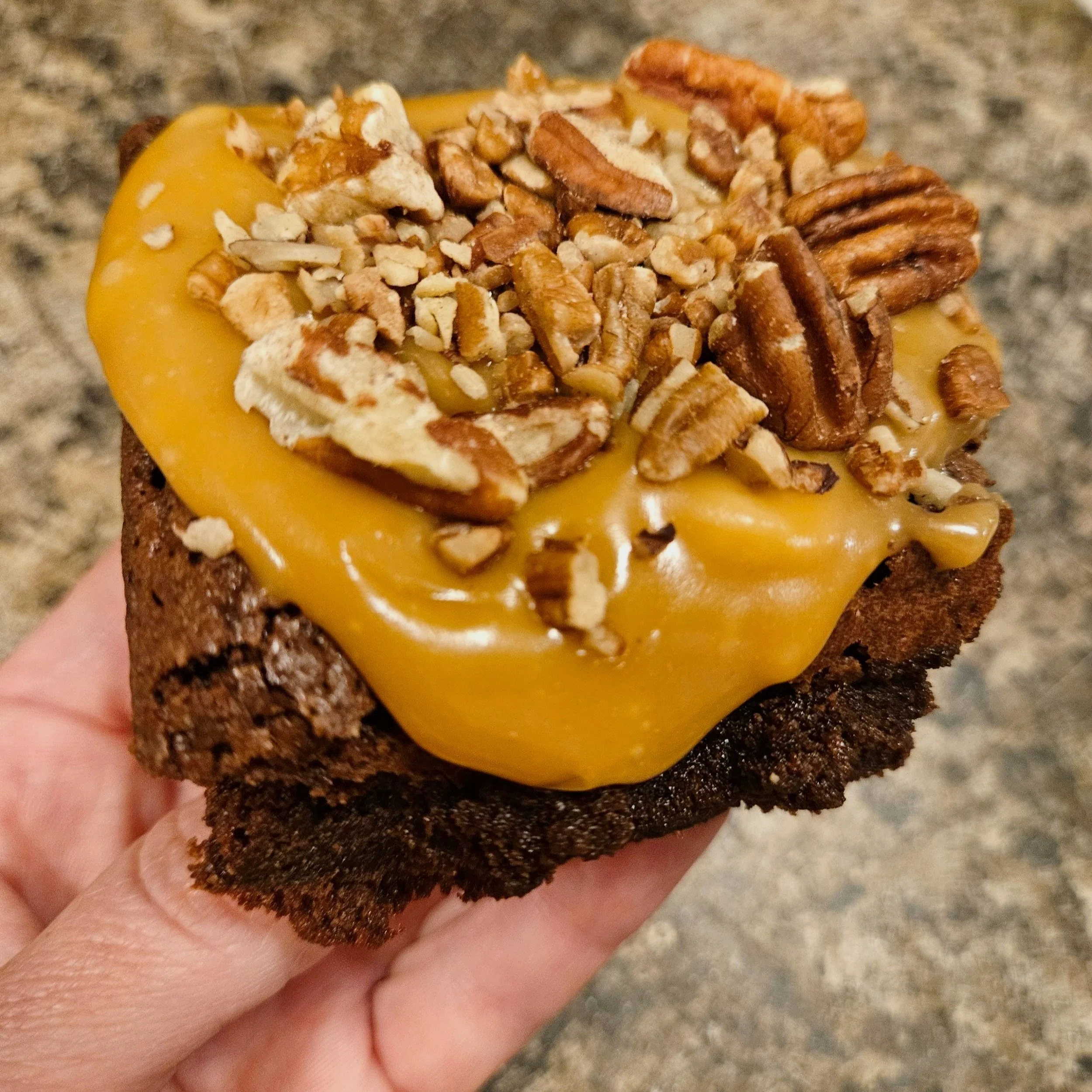 Caramel Pecan Brownies