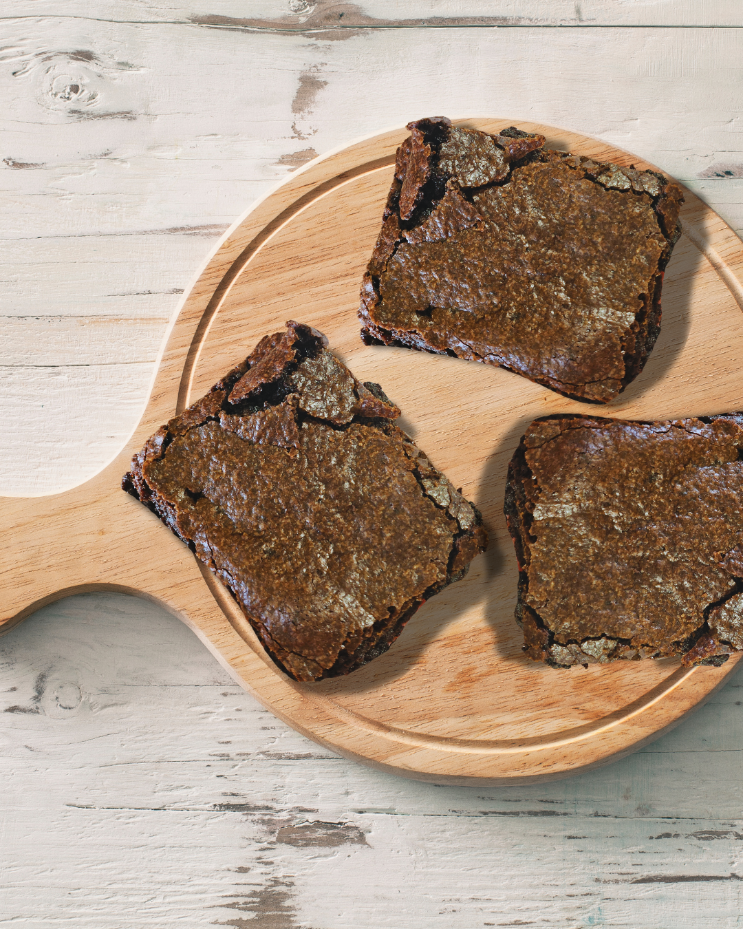 Classic Plain Fudgy Brownies