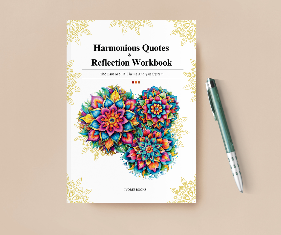 Harmonious Quotes & Reflection Workbook | the Essence: A 3-Theme Analysis System