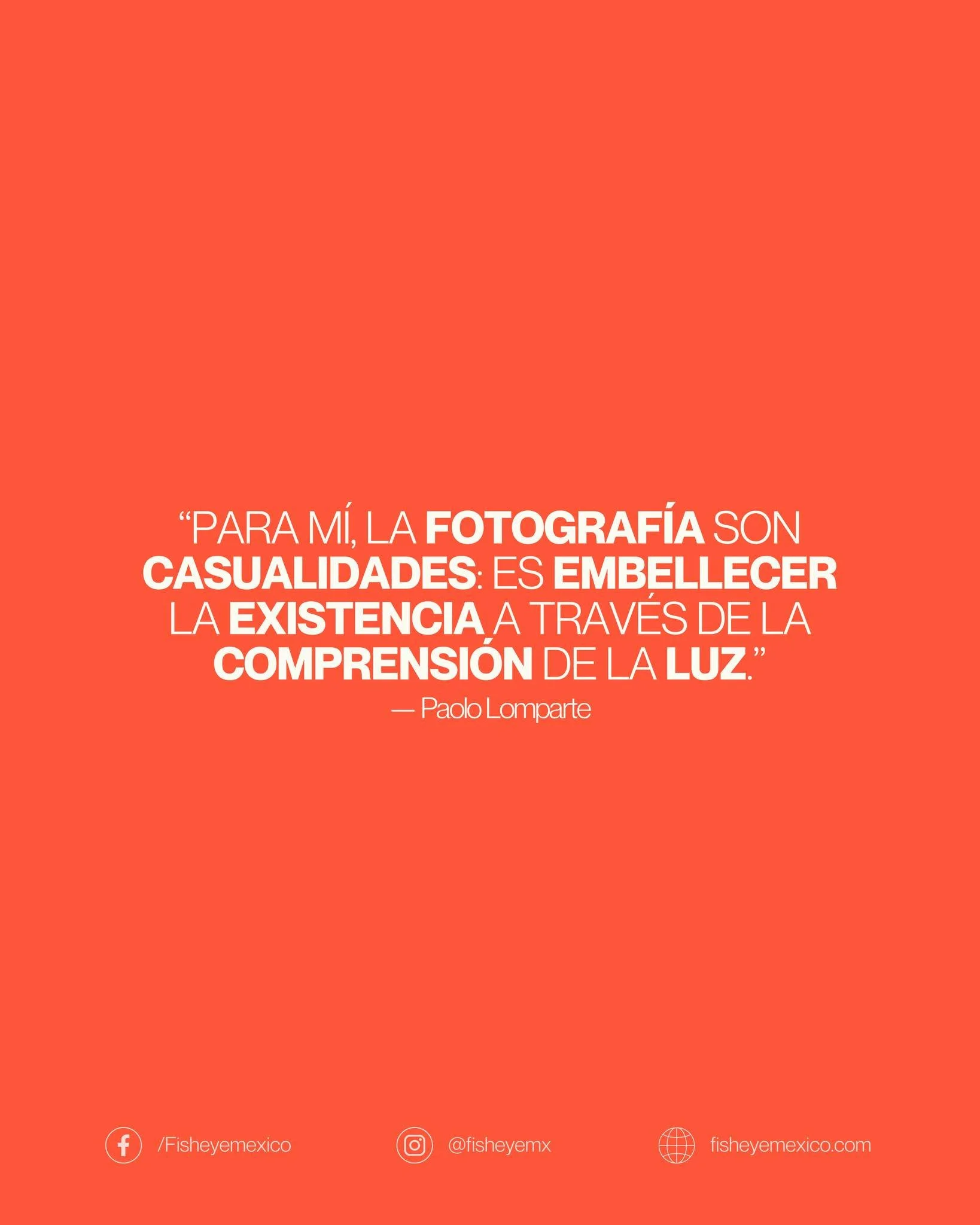 Para Paolo Lomparte, la fotograf&iacute;a es un di&aacute;logo absoluto con la luz. No se trata del instante del disparo, sino de lo que sucede antes y despu&eacute;s: ese proceso silencioso en el que mirar se vuelve un placer y una forma de entender