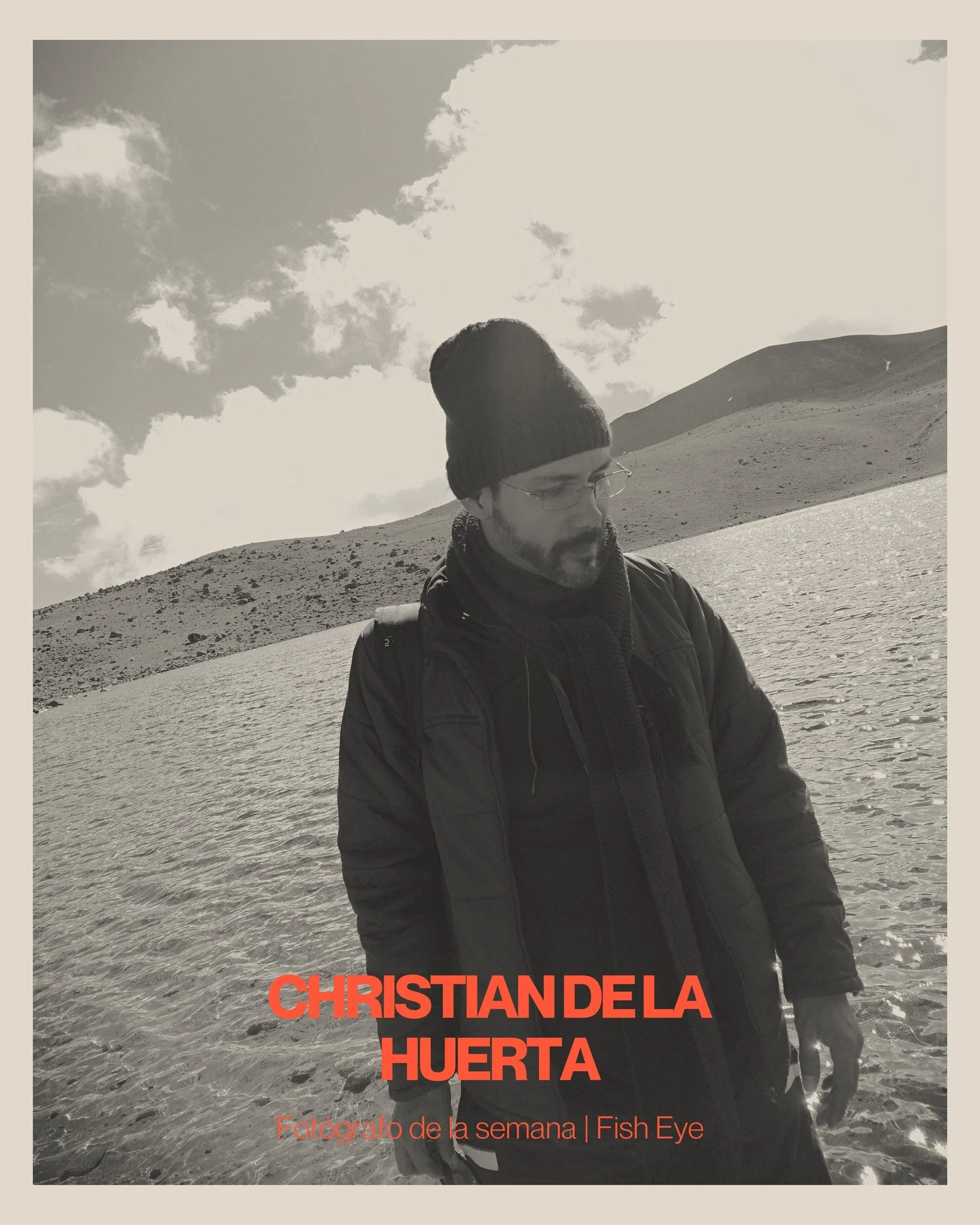 Fot&oacute;grafo de la semana | Christian de la Huerta

La trayectoria de Christian de la Huerta se ha construido desde la intuici&oacute;n y la exploraci&oacute;n constante. Con una formaci&oacute;n mayormente autodidacta, su camino comenz&oacute; e