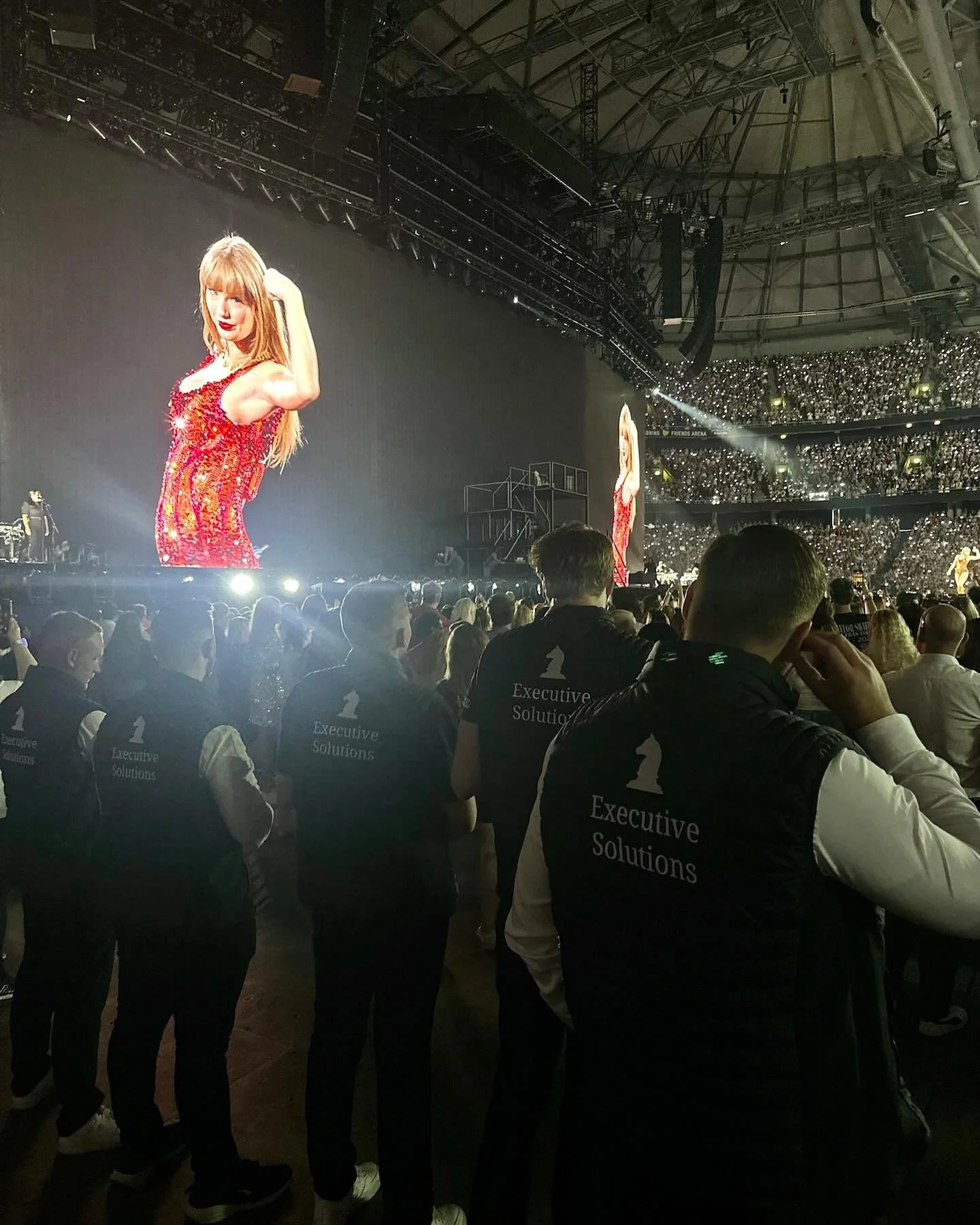 Taylor Swift: The Eras Tour in Stockholm.

Currently the worlds biggest artist and global phenomenom. Executive Solutions had the great pleasure of working with @taylorswift record breaking and 3x completly sold out stadium shows at Friends Arena in 