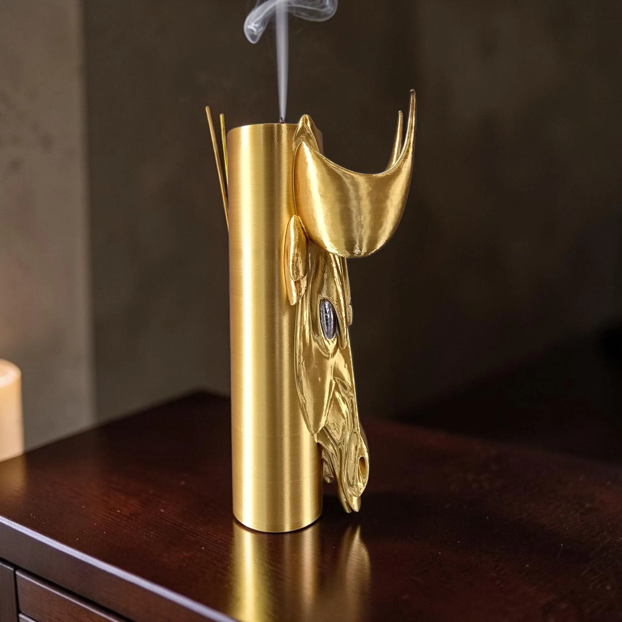 Taurus Zodiac 3D Printed Incense Stick Holder | ObongInc