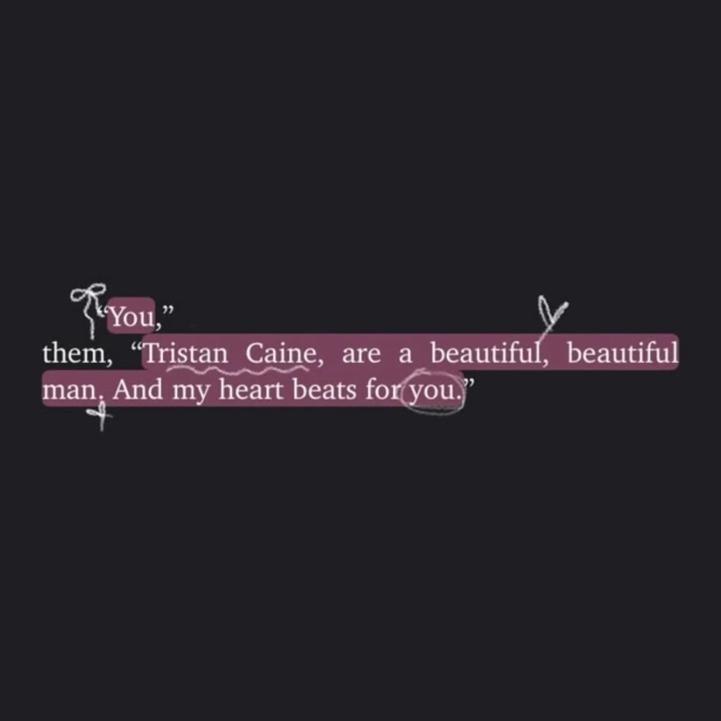 I was missing my man, so it's time to post about him 🥹❤️

. 
📷 ~ Pinterest (obv)
.
. 
. 
#tristancaine #thedarkverseseries #moranavitalio #thepredator #thereaper #runyx
