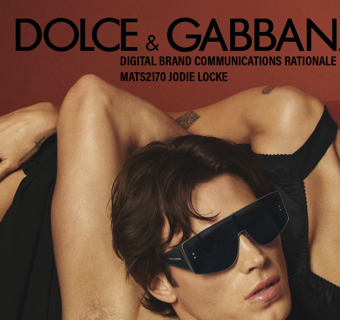 Digital brand communications rationale report