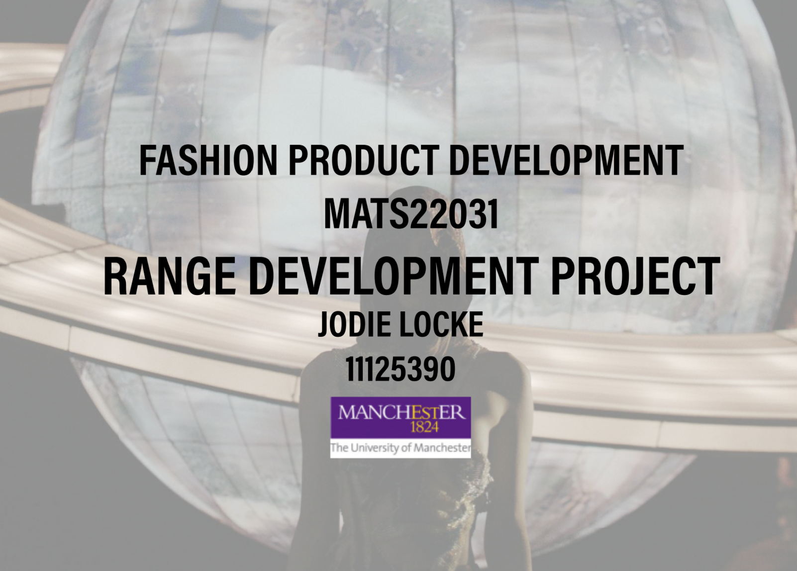 Fashion range development project
