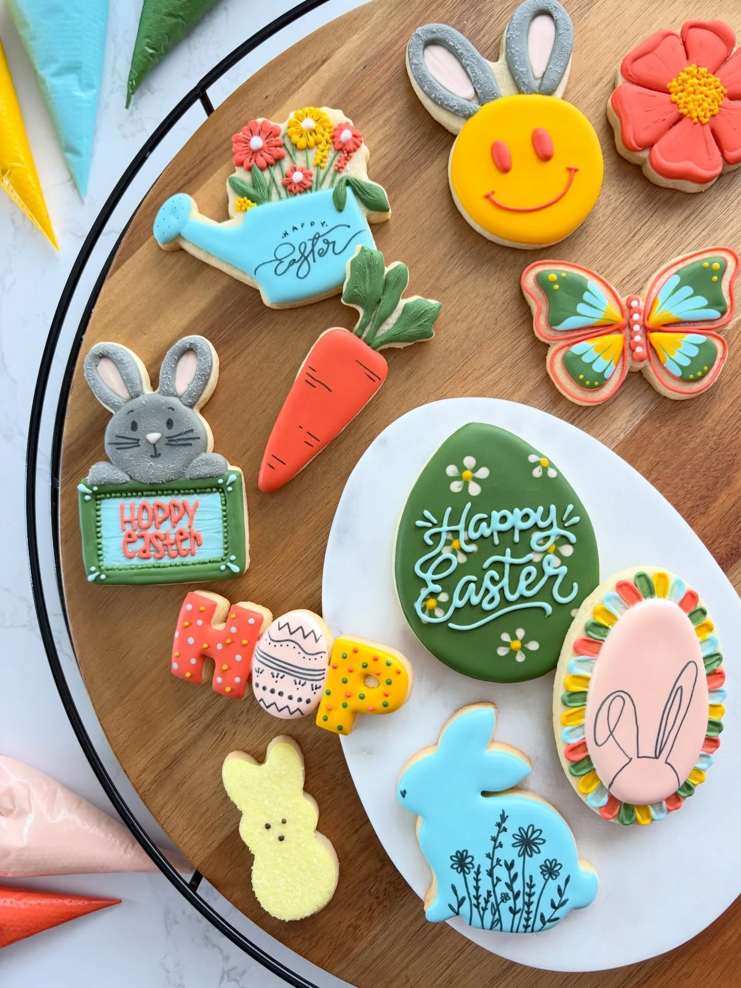 🐰 hoppy easter 🐣

#TheSweetRun #sugarcookies #royalicing #easter #eastercookies