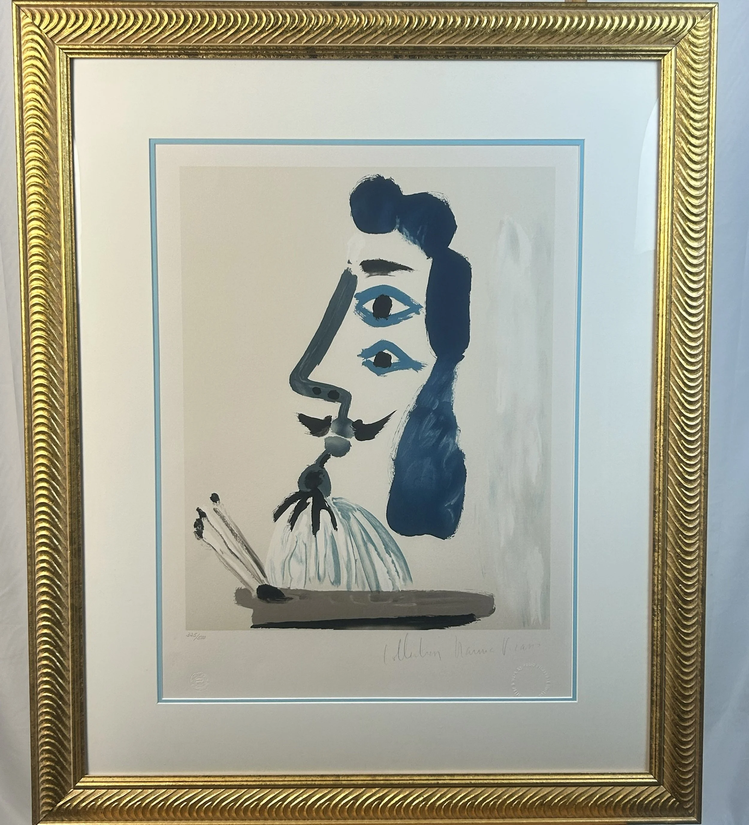 Limited-Edition Lithograph of Pablo Picasso's "Le Peintre et sa Palette"