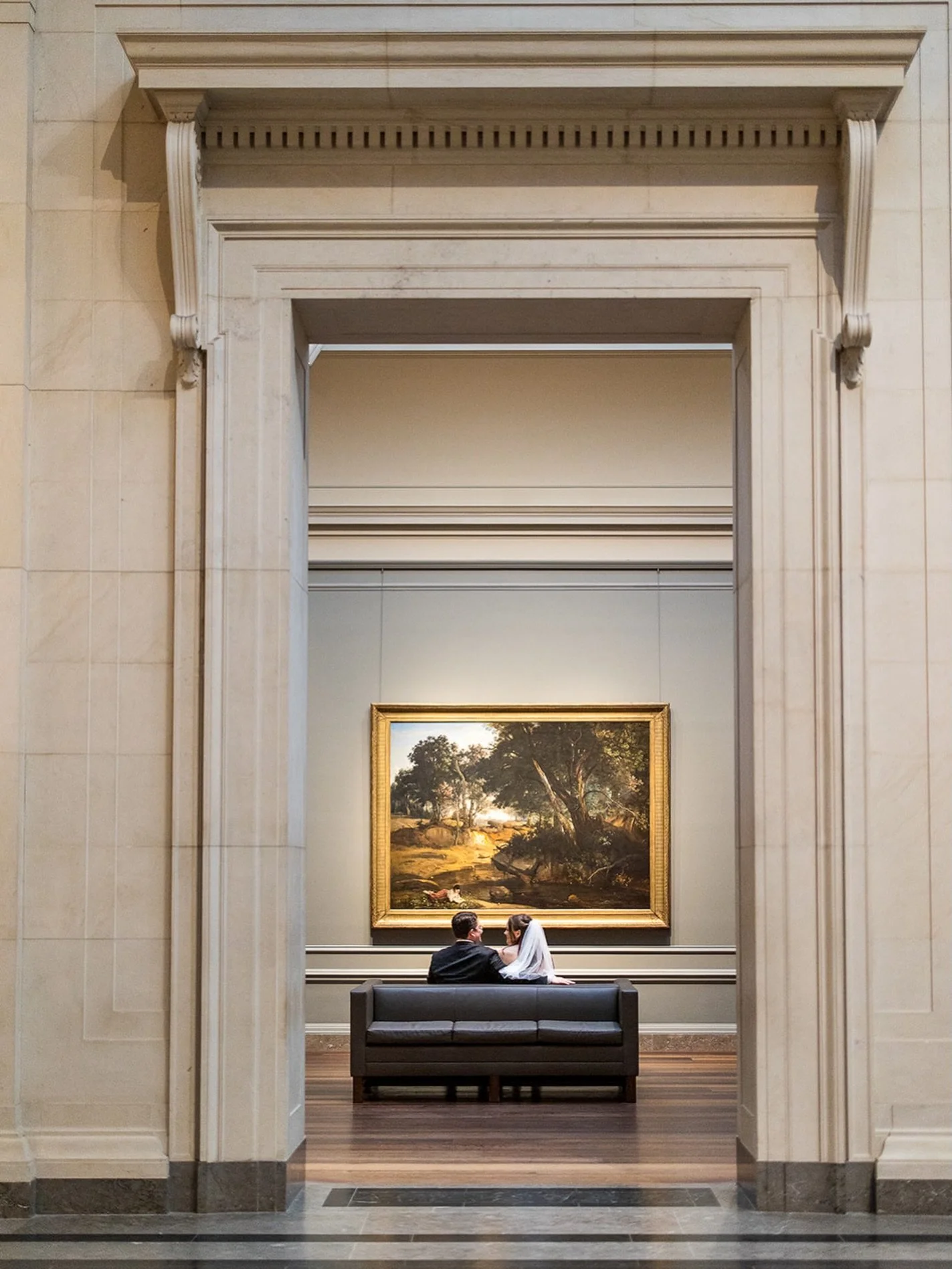 A private afternoon framed by frames. 🖼️