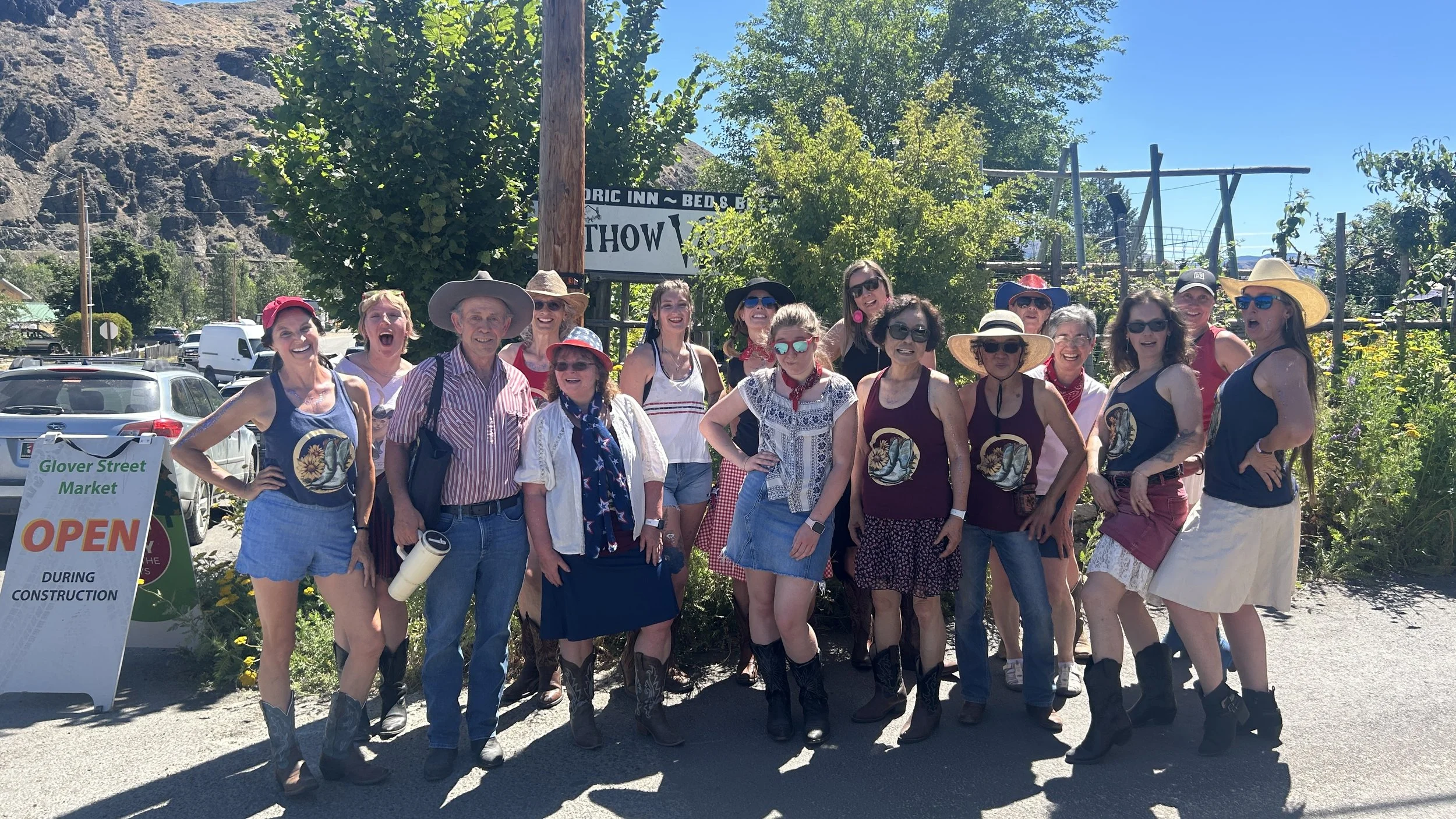 Line Dancing at Twisp Grange