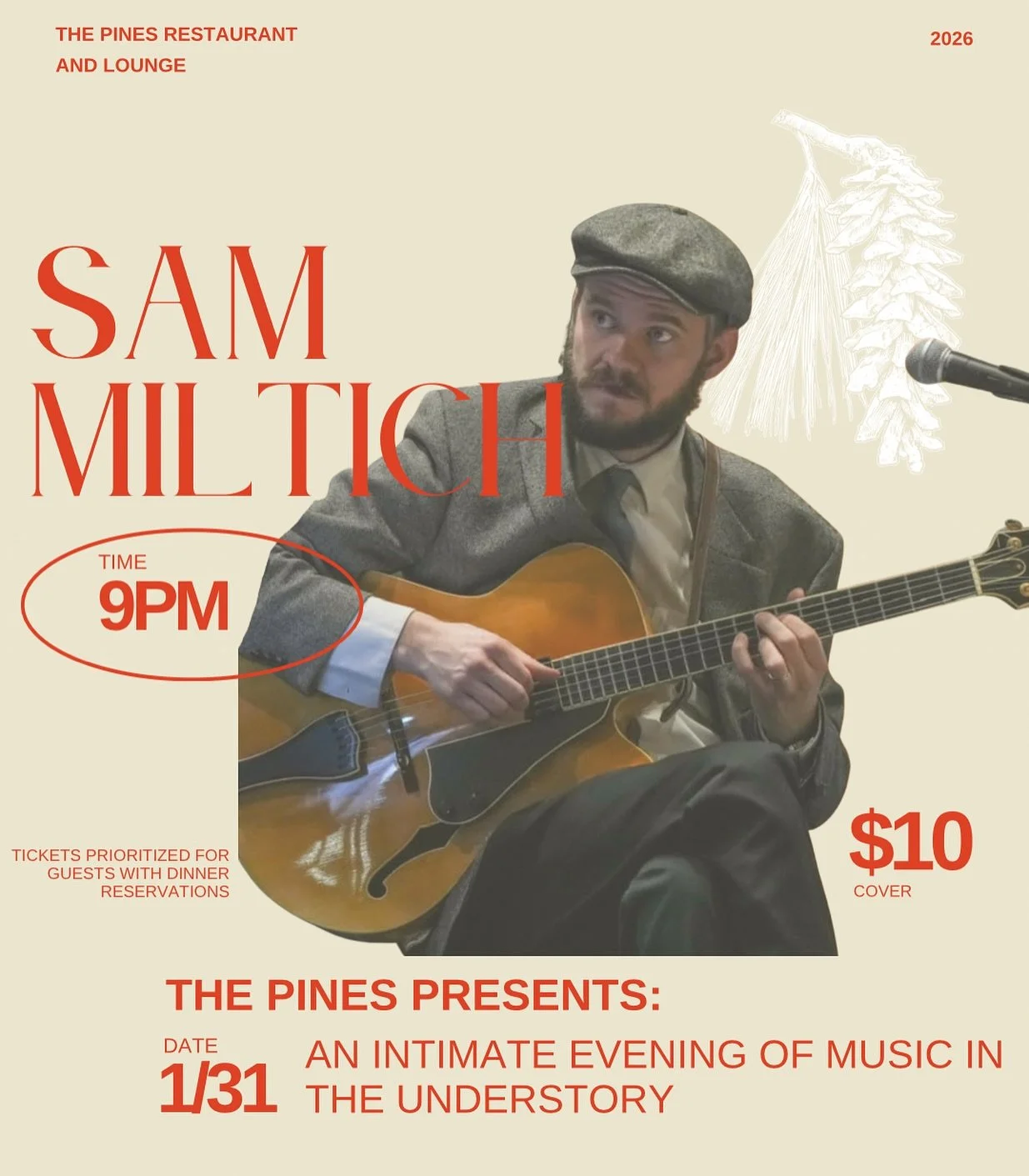 We&rsquo;re excited to introduce The Understory Late Night Jazz Series &mdash; an intimate, after-dinner listening experience tucked beneath The Pines. Thoughtful cocktails, low lights, and live music. Limited tickets available for the smallest littl