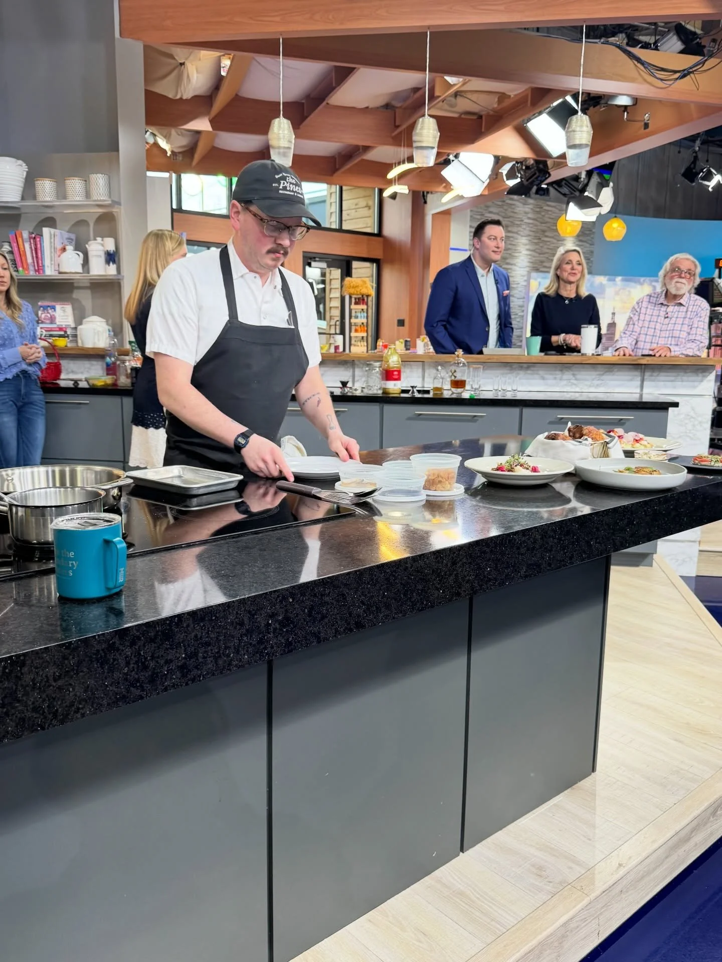 Things we did while Chef Kyle and Amanda were on @kare11 ‼️‼️‼️

- watched them! 
- announced our latest installment for our jazz series in The Understory: Russ Sacket! 3/28, $10 cover 
- dropped the salad flavor of the week! (Last slide 😍) 
- Sunda