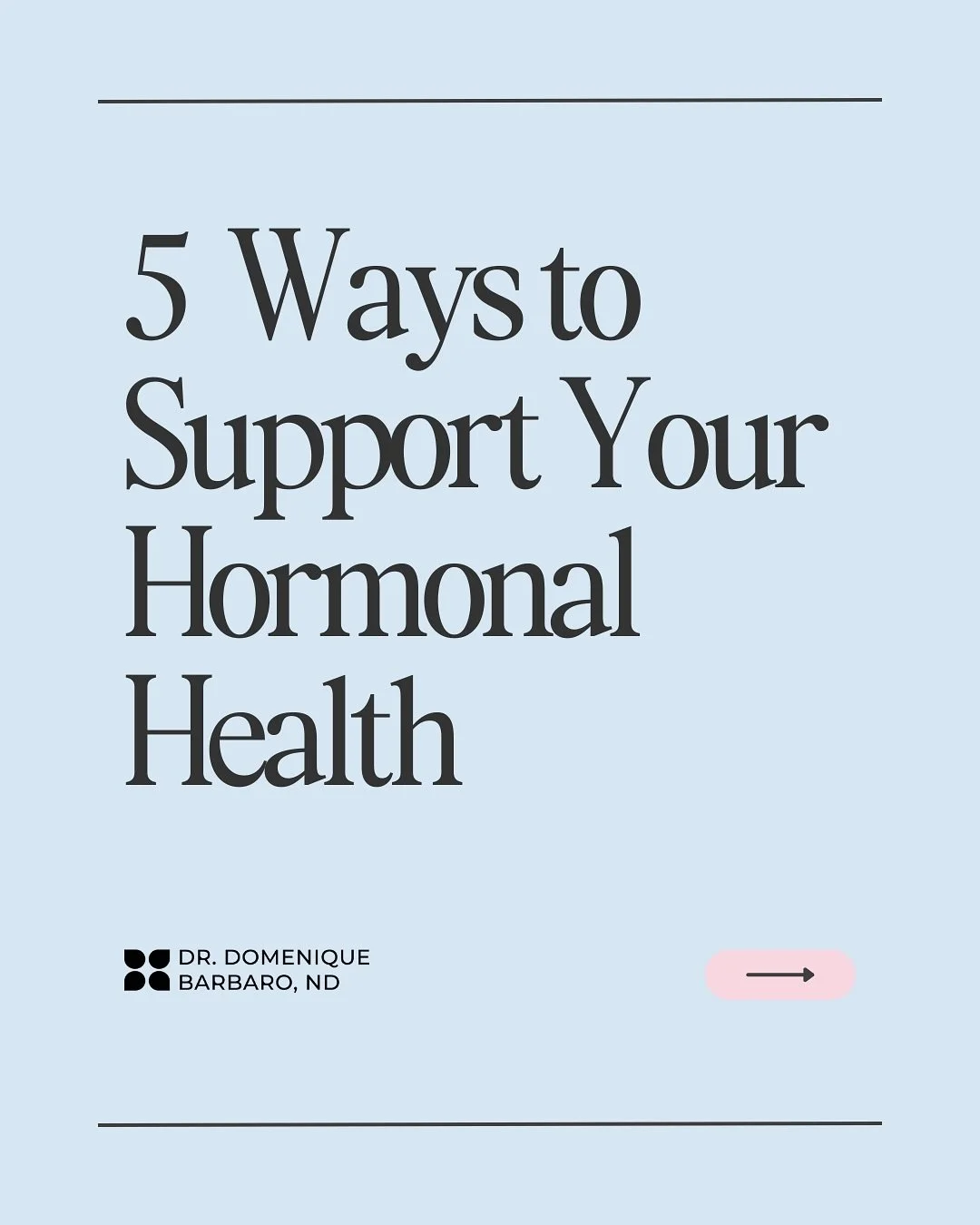 5 simple ways to support your hormonal health 🧠🥗🥑🛏️

#holistic #naturopathicmedicine #naturopathicdoctor #rootcausemedicine #naturopathicnutrition #naturopathicdoctors #wellness #wellnessjourney #healthjourney #naturopathtoronto #naturopathvaugha