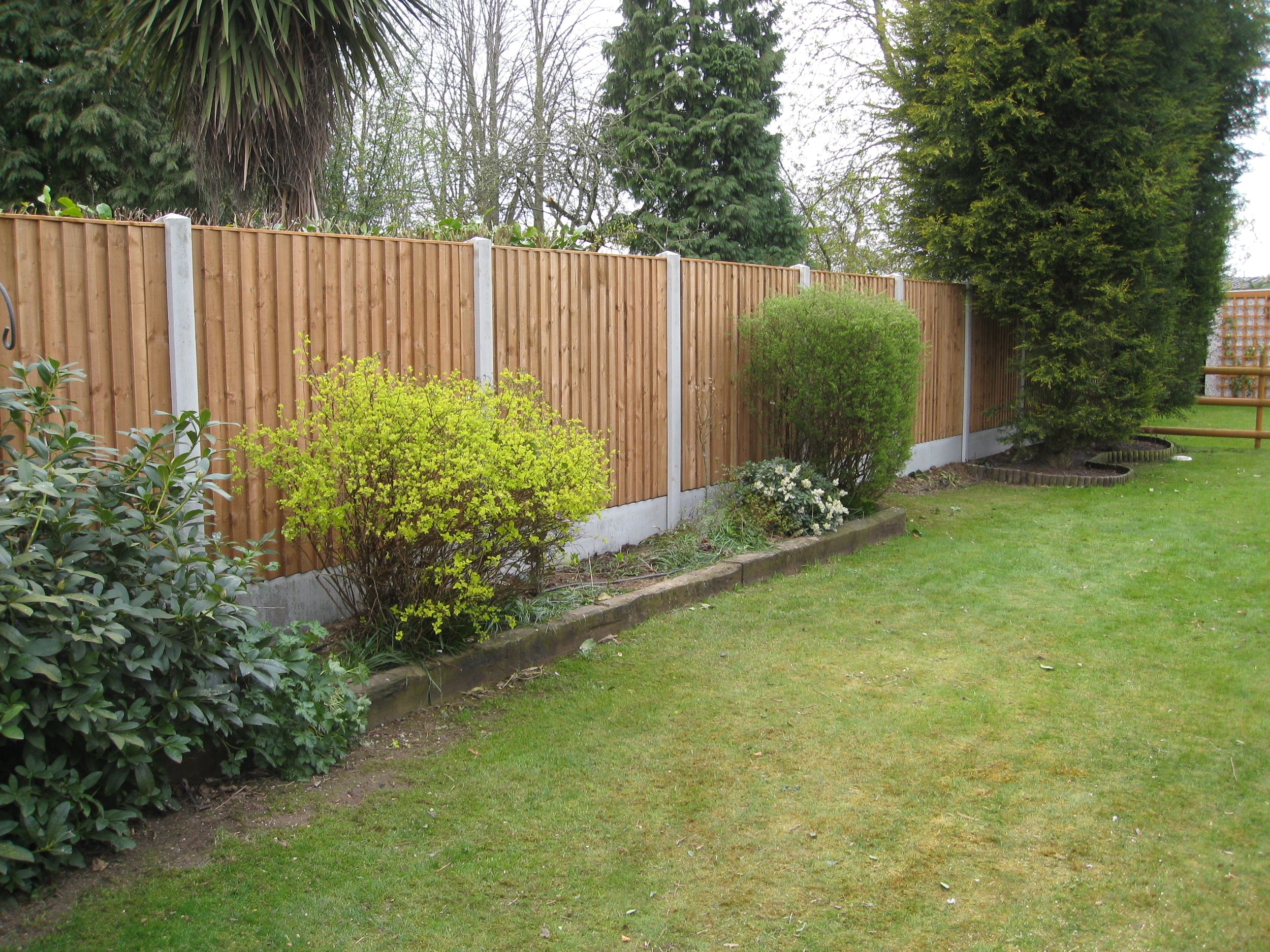 new fence