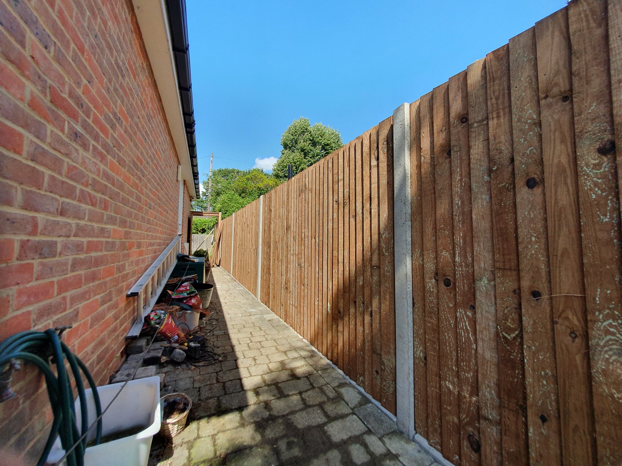 garden fence wooden