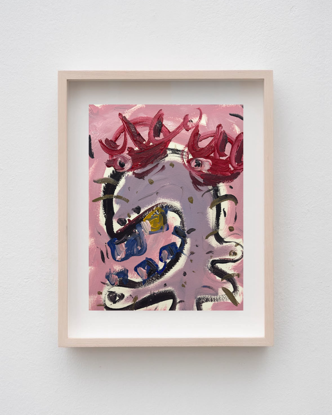 UNTITLED (monster)
Acrylic on paper
29,7 x 21 cm
2026