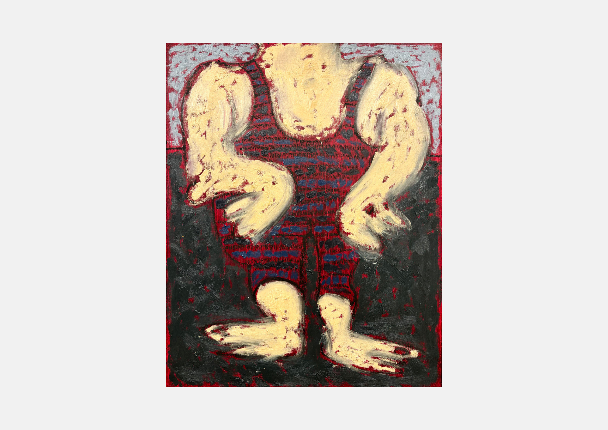 UNTITLED
Oil and acrylic on birch
50 x 40 cm
2025