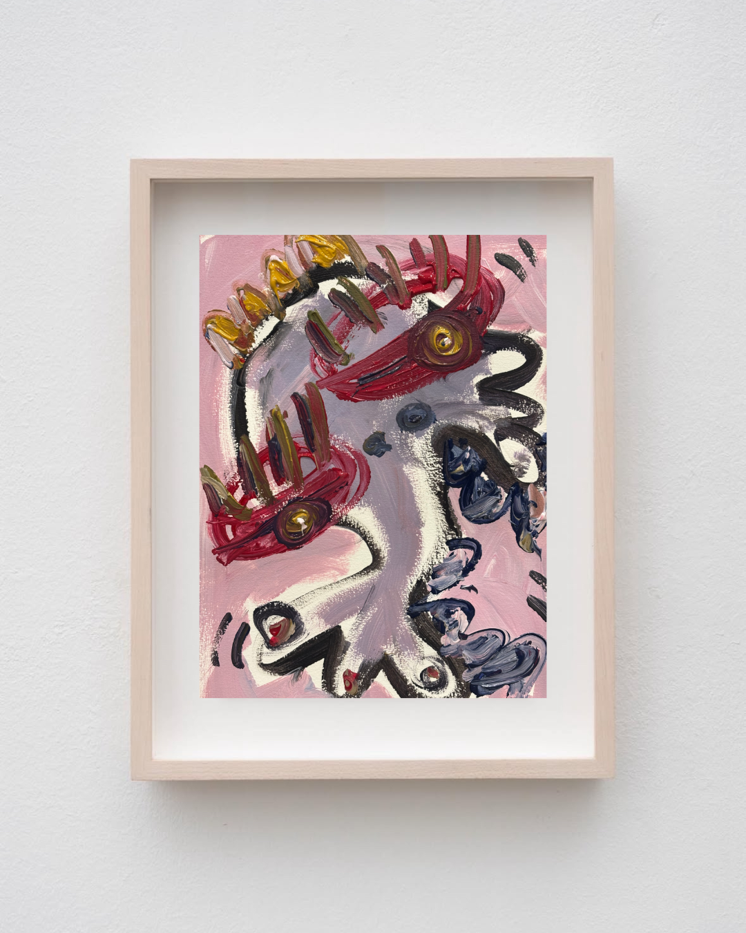 UNTITLED (monster)
Acrylic on paper
29,7 x 21 cm
2026