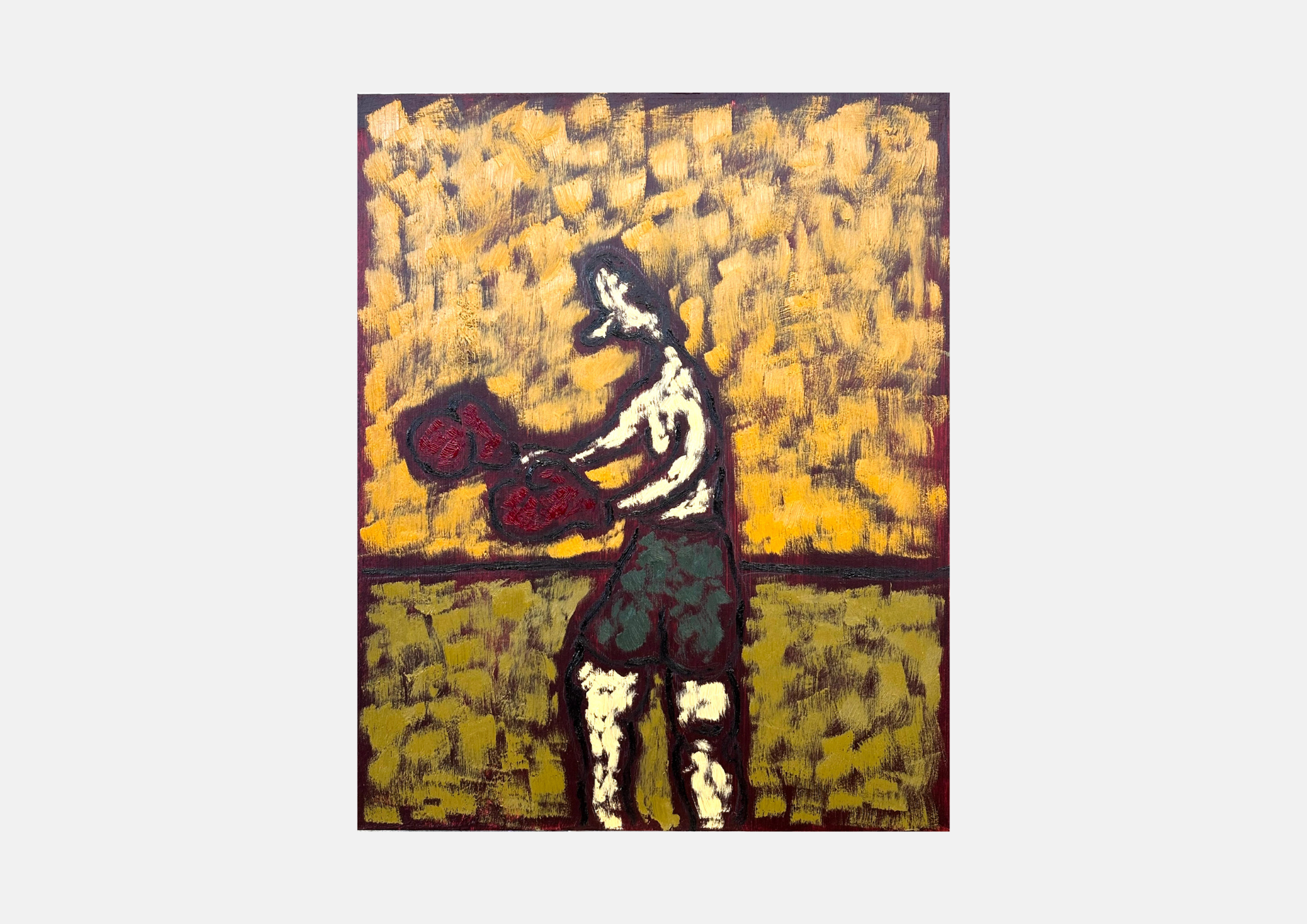 BUSTER KEATON
Oil and acrylic on MDF
37 x 30 cm
2025